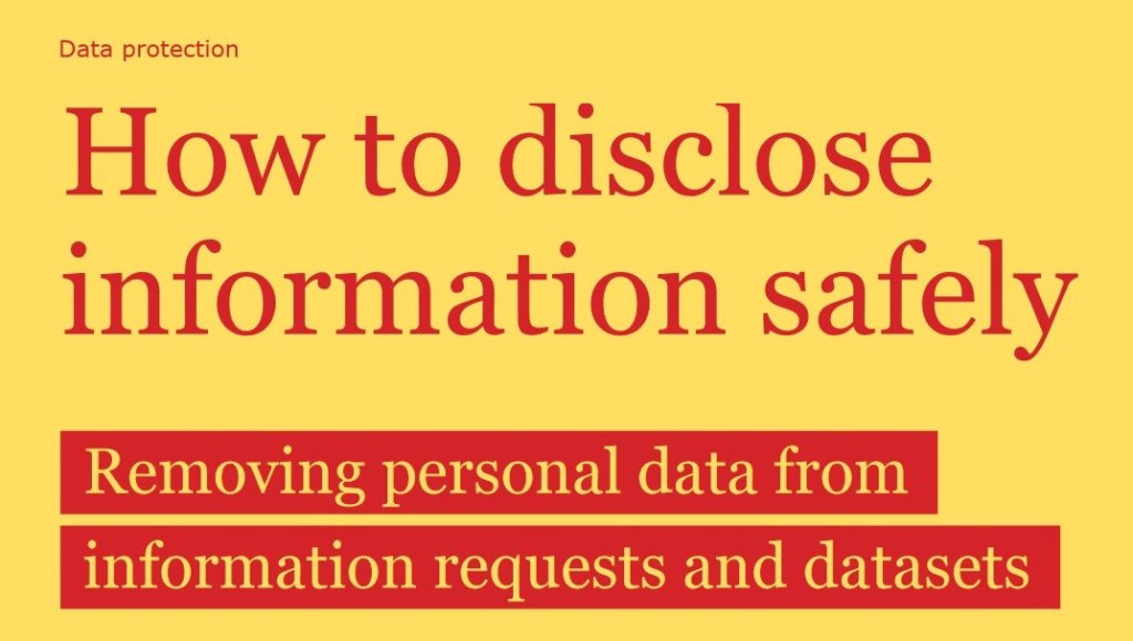 How to disclose information safely.